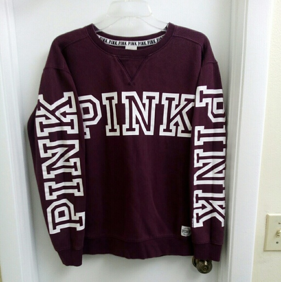 PINK Victoria's Secret Sweaters - Worn twice VS Pink crew neck size Meduim